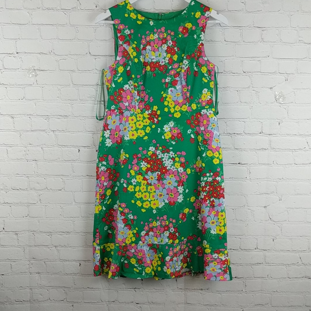 Talbot's Floral Shift Dress Size 4P